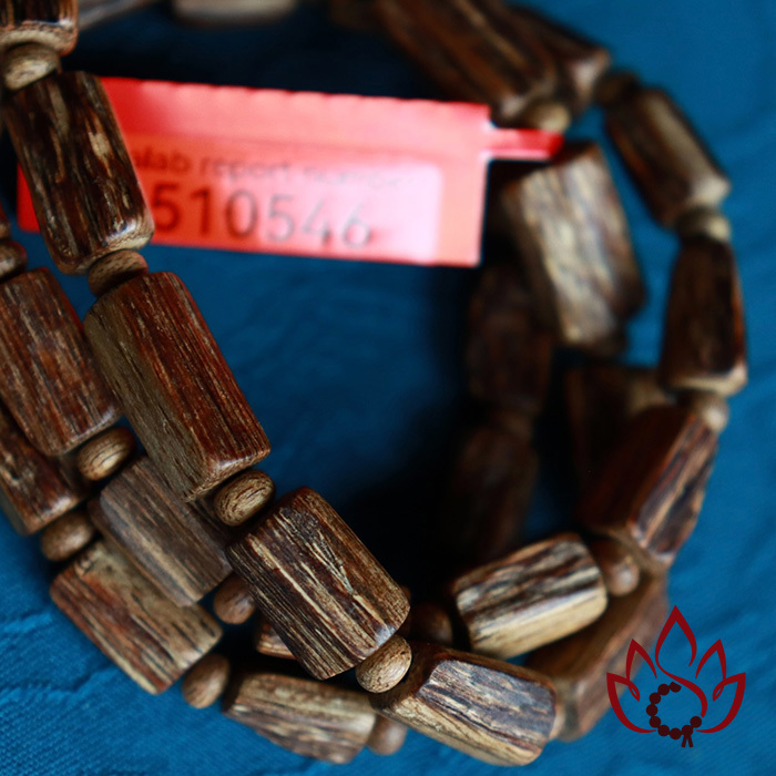 Dây Chuyền Trầm Hương Hạt Trúc Thô | Trầm Kiến Tự Nhiên Lâu Năm